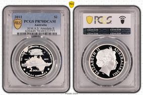 2011 $2 H.M.A.S. Armidale II PR70DCAM