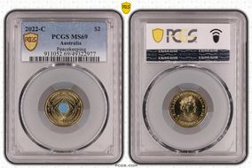 2022-C $2 Peacekeeping Colorized MS69