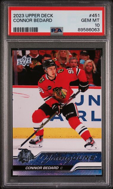 2023 Upper Deck UPPER DECK #451 Connor Bedard front