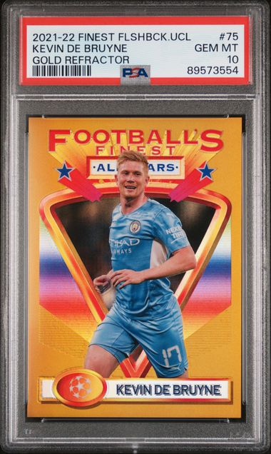 2021-22 Topps Finest Flashbacks UEFA Champions League Gold 