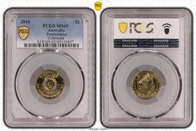 2016 $2 Paralympics Colorized MS65