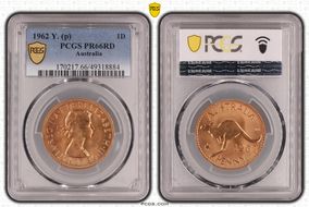 1962 Y. (p) 1D PR66RD