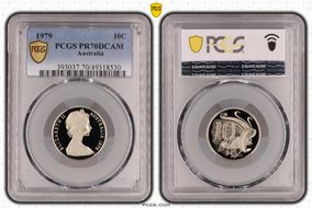 1979 10C PR70DCAM