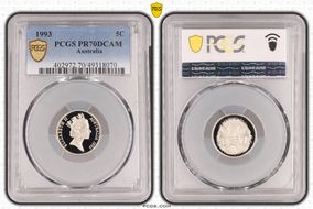 1993 5C PR70DCAM