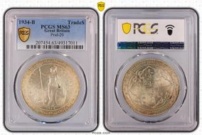 1934-B Trade$ Prid-29 MS63
