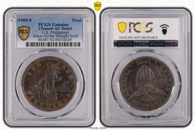 1905-S Peso Allen-16.06a Straight Serif N1