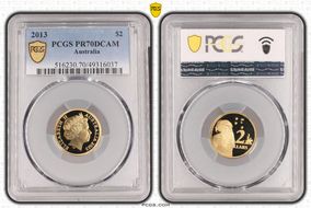 2013 $2 PR70DCAM
