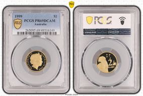 1999 $2 PR69DCAM