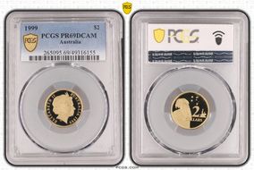 1999 $2 PR69DCAM