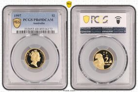 1997 $2 PR69DCAM