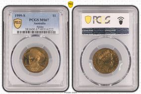1999-S $1 Anzac MS67