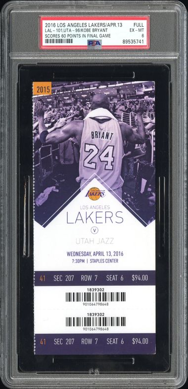 PSA 6 cert 89535741