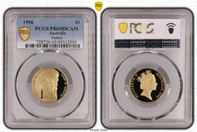 1996 $1 Parkes PR69DCAM