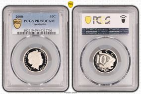 2000 10C PR69DCAM