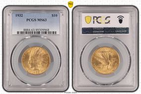 1932 $10 MS63