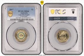 2017 $2 Lest We Forget Colorized MS64