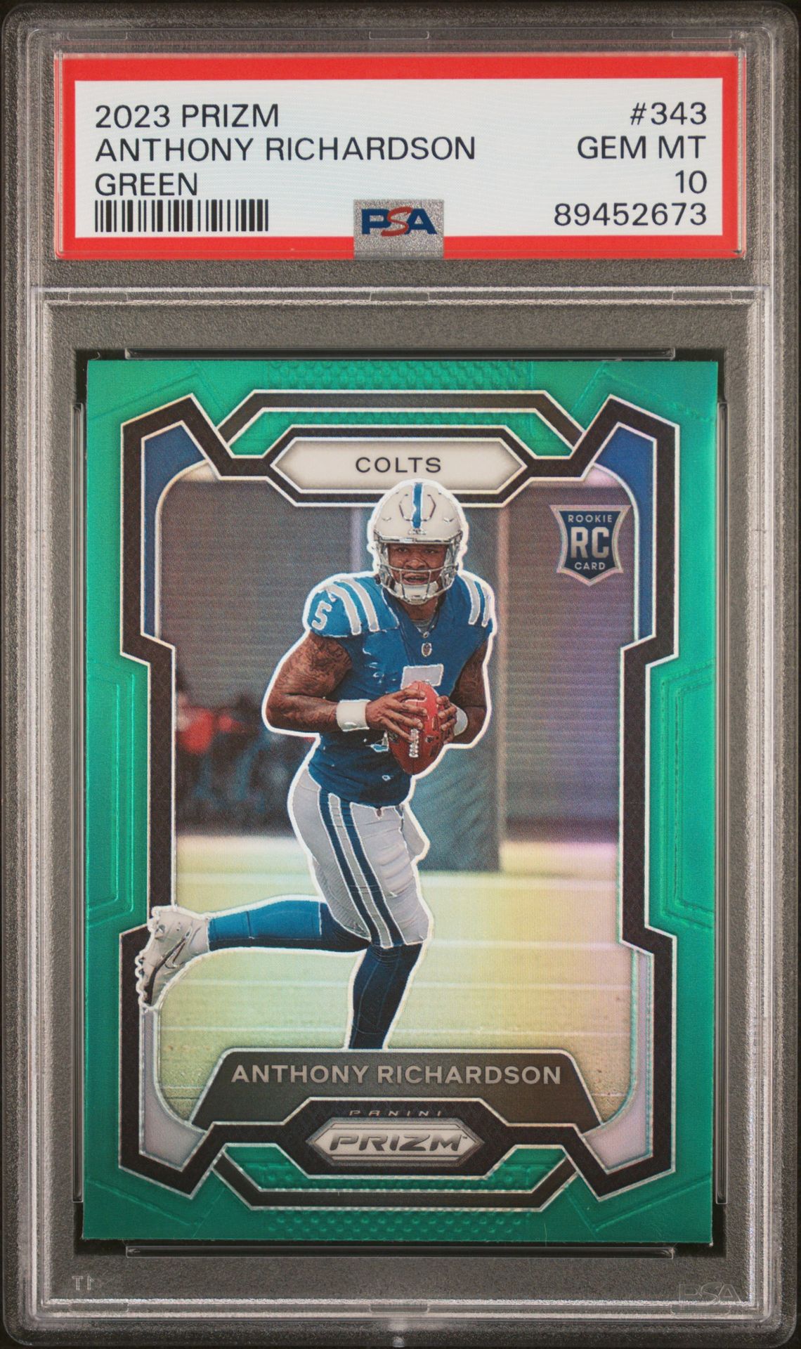 2023 Panini Prizm Base #343 Anthony Richardson front