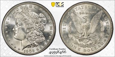 1903 $1 MS64