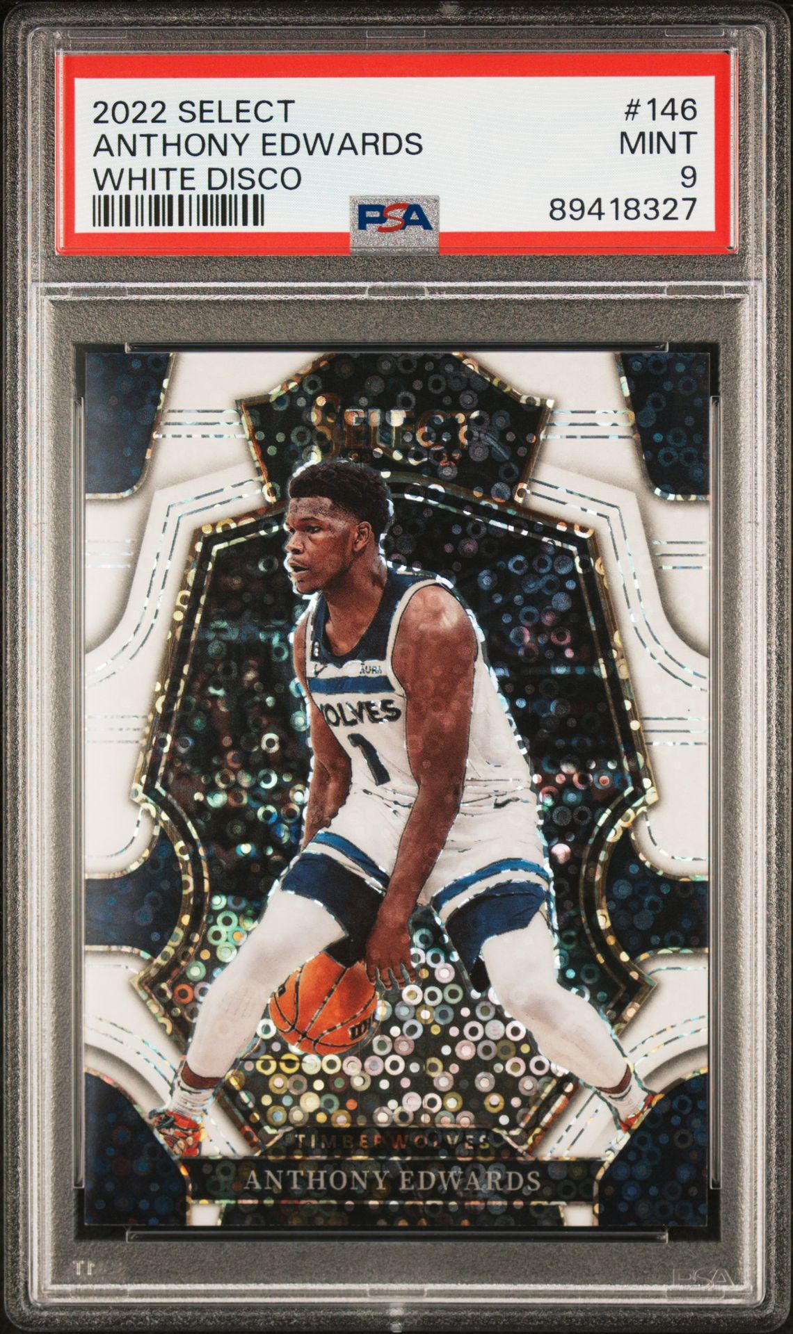 2022 Panini Panini Select #146 Anthony Edwards front