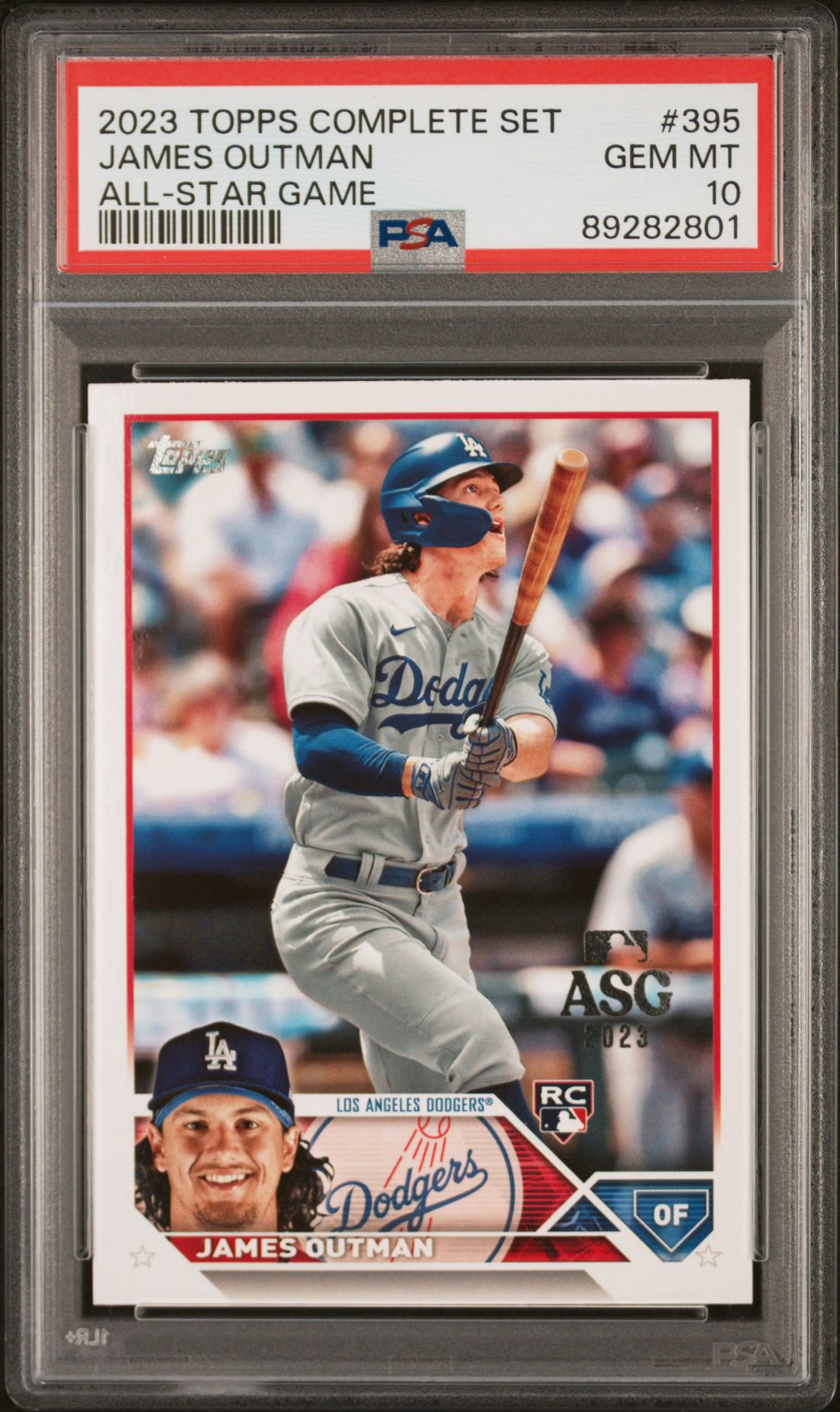 2023 Topps TOPPS COMPLETE SET ALL-STAR GAME #395 James Outman front