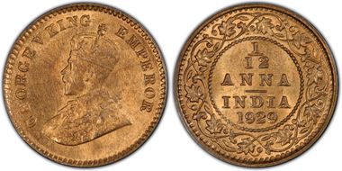 1929(c) 1/12 An MS65RB