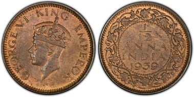 1939(b) 1/12 An MS64RB