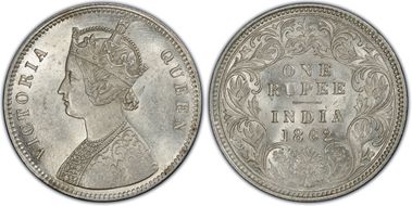 1862(C) Rupee SW-4.51 0/0 MS62
