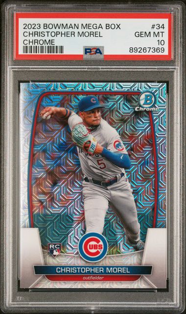 2023 Bowman Chrome #34 Christopher Morel front