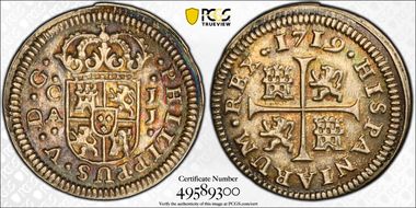 1719-Ca JJ 1/2 R Calico-105 PHILIPPUS MS64