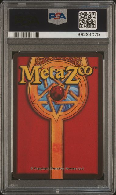 2021 Metazoo Cryptid Nation Mothman-Holo #3 (Cryptid Nation-1St Ed.) Gem Mt 10 back