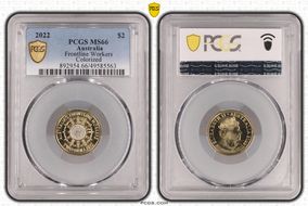 2022 $2 Frontline Workers Colorized MS66