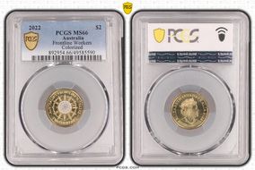 2022 $2 Frontline Workers Colorized MS66