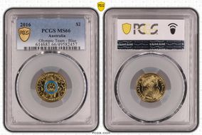 2016 $2 Olympic Team - Blue MS66