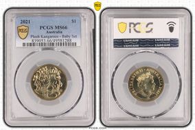 2021 $1 Plush Kangaroos - Baby Set MS66