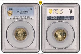 2021 $2 MS68