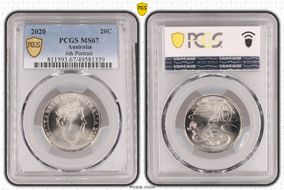 2020 20C 6th Portrait MS67