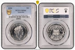 2020 50C 6th Portrait MS66