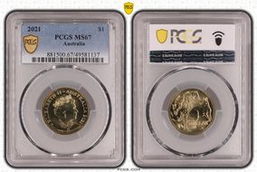 2021 $1 MS67