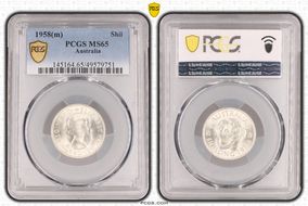 1958(m) Shil MS65