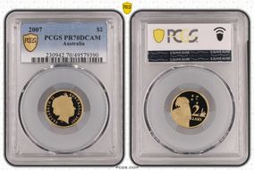 2007 $2 PR70DCAM