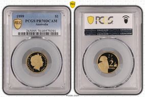 1999 $2 PR70DCAM