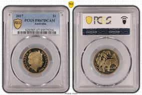 2017 $1 PR67DCAM
