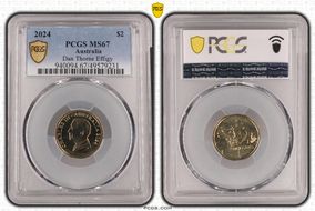 2024 $2 Dan Thorne Effigy MS67