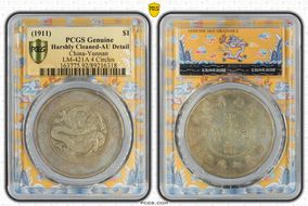 (1911) $1 LM-421A 4 Circles N1