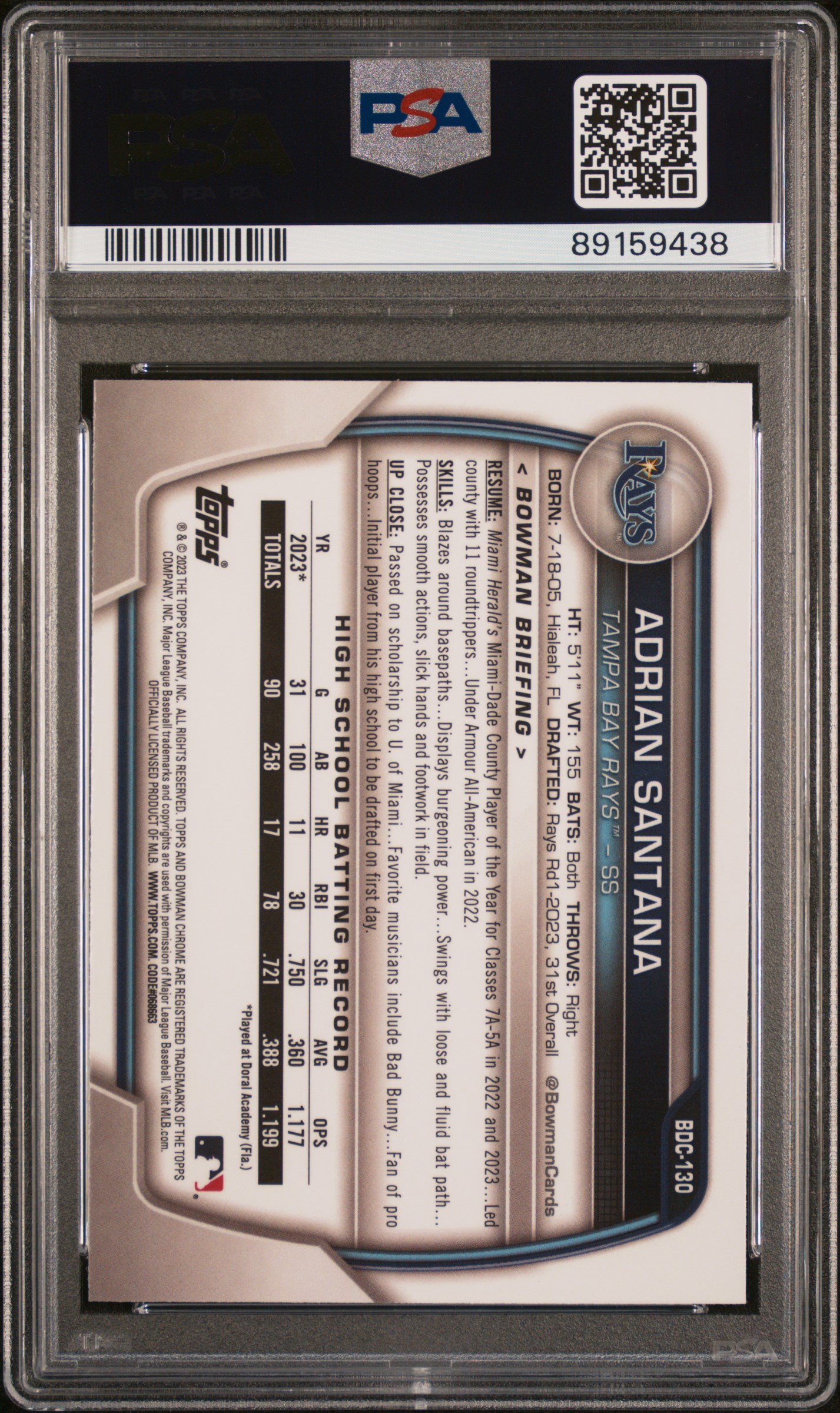 MLB Baseball - Graded Cards Clearance - Vets, Rookies, Bowman 1st, Autos - Picture 3 of 60