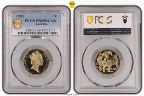 1985 $1 PR69DCAM