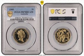 1985 $1 PR70DCAM