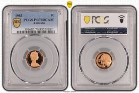 1983 1C PR70DCAM