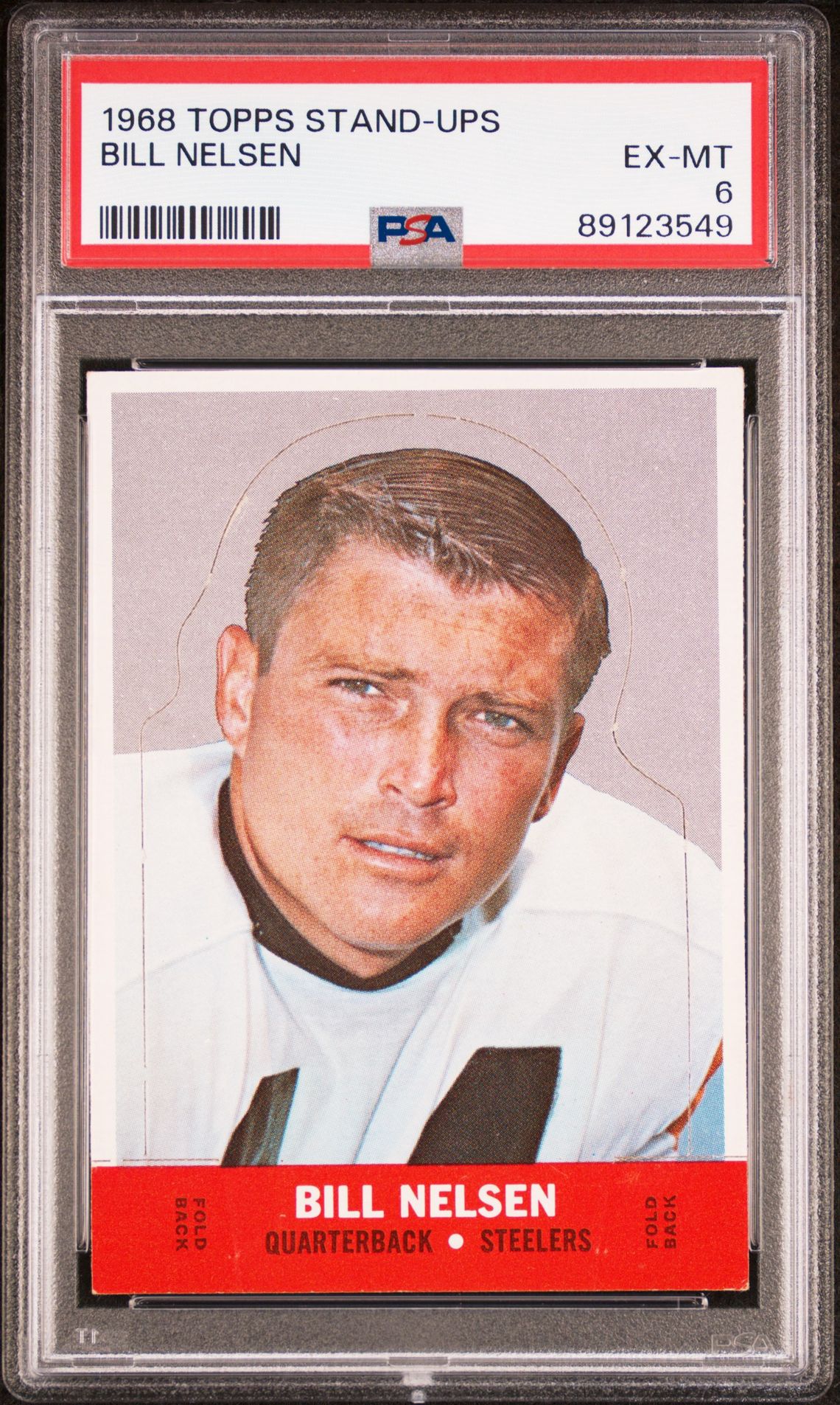 1968 Topps TOPPS STAND-UPS Bill Nelsen front