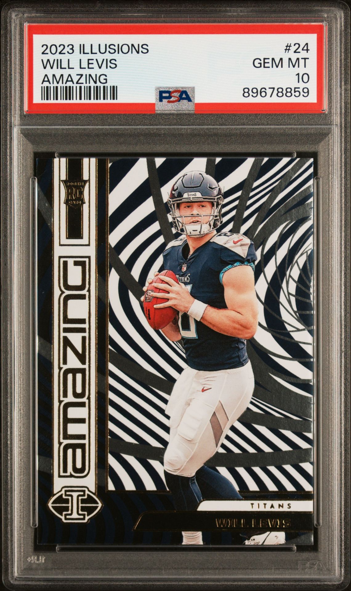 2023 Panini PANINI ILLUSIONS AMAZING #24 Will Levis front